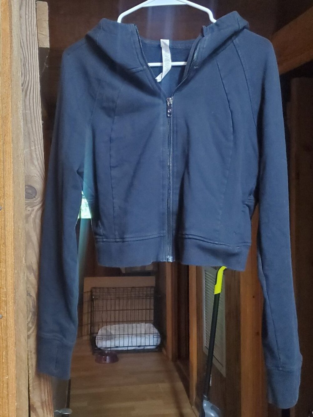CRZ YOGA Full Zip Cropped Hoodie